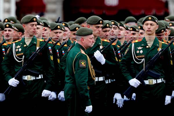 Victory Day military parade in Moscow