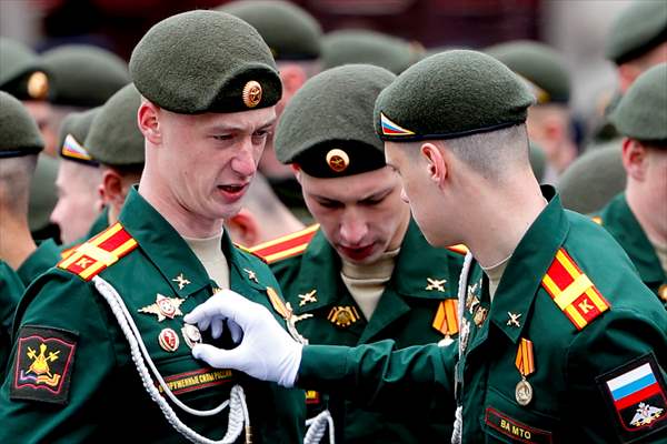 Victory Day military parade in Moscow