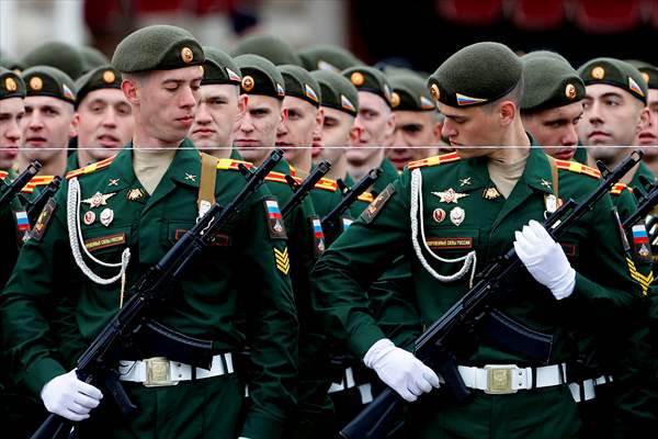 Victory Day military parade in Moscow