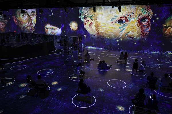 Immersive Van Gogh Exhibit opens in NYC