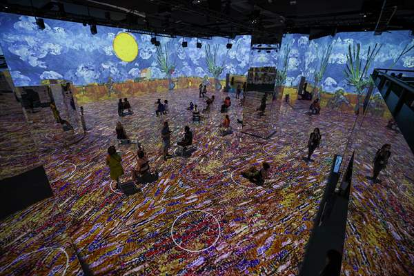 Immersive Van Gogh Exhibit opens in NYC