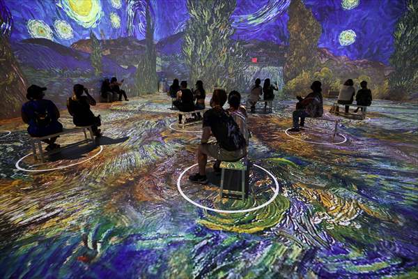 Immersive Van Gogh Exhibit opens in NYC