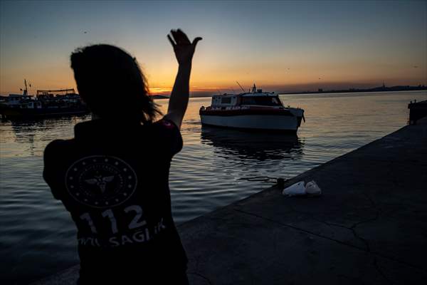 Adalardan ana karaya yaşam köprüsü: 112 deniz ambulansları