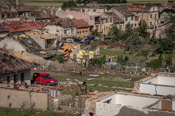 Tornado hits South Moravia region in Czechia