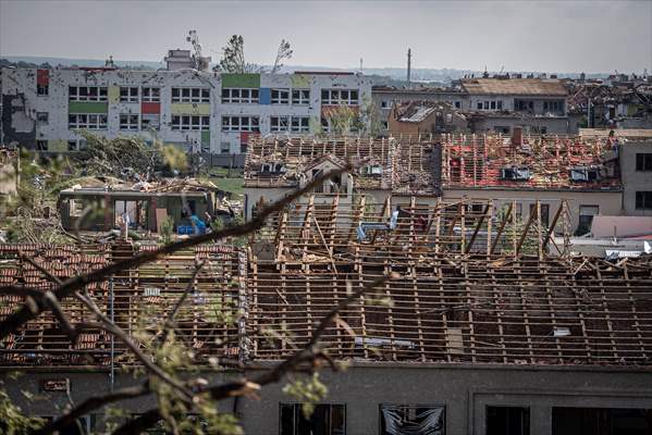 Tornado hits South Moravia region in Czechia