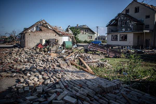 Tornado hits South Moravia region in Czechia