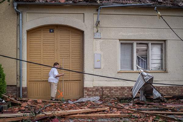 Tornado hits South Moravia region in Czechia