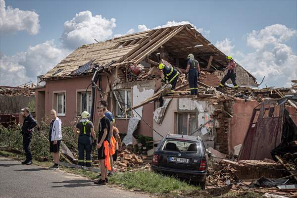Tornado hits South Moravia region in Czechia