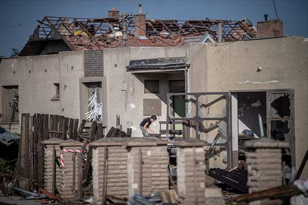 Tornado hits South Moravia region in Czechia