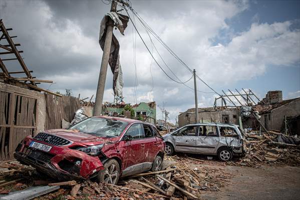 Tornado hits South Moravia region in Czechia