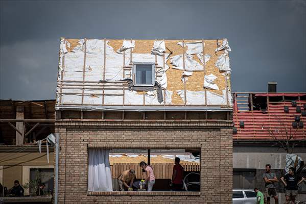 Tornado hits South Moravia region in Czechia