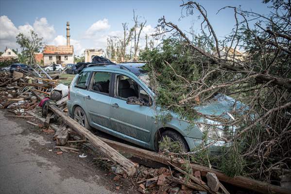 Tornado hits South Moravia region in Czechia