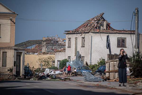Tornado hits South Moravia region in Czechia