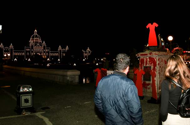 Captain Cook statue in Victoria pulled down