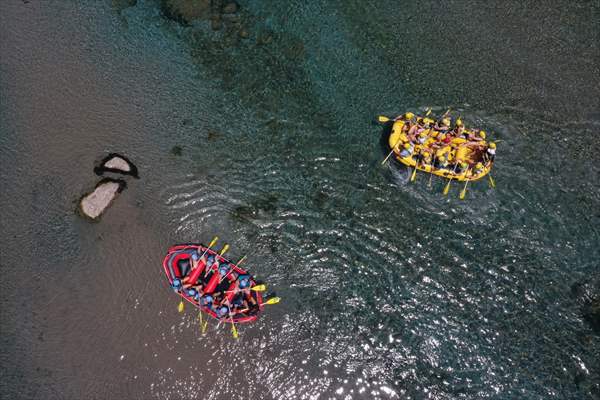 Rafting at Antalya's Koprulu Canyon