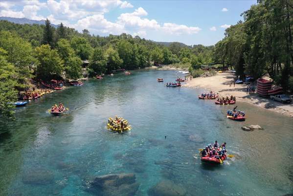 Rafting at Antalya's Koprulu Canyon