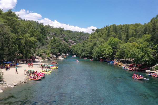 Rafting at Antalya's Koprulu Canyon