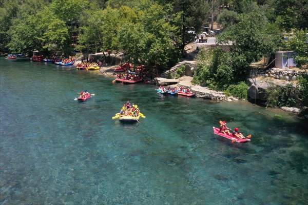 Rafting at Antalya's Koprulu Canyon