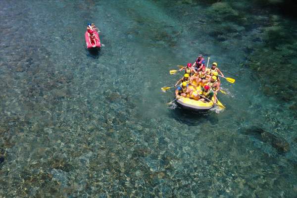 Rafting at Antalya's Koprulu Canyon