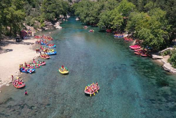 Rafting at Antalya's Koprulu Canyon