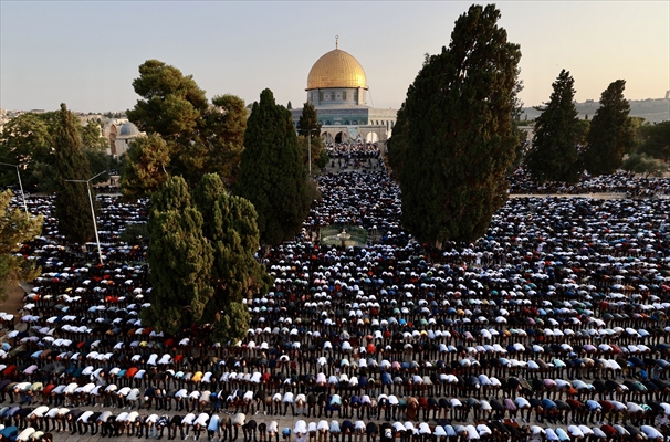 Eid al-Adha prayer at Masjid al-Aqsa