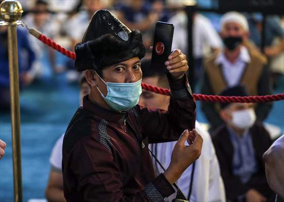 Ayasofya-i Kebir Cami-i Şerifi'nde ikinci kez Kurban Bayramı namazı eda edildi