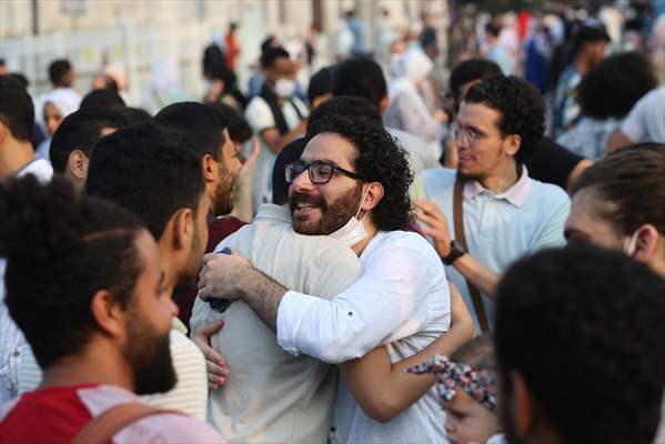 Ayasofya-i Kebir Cami-i Şerifi'nde ikinci kez Kurban Bayramı namazı eda edildi