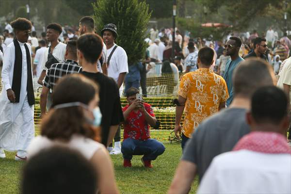 Ayasofya-i Kebir Cami-i Şerifi'nde ikinci kez Kurban Bayramı namazı eda edildi