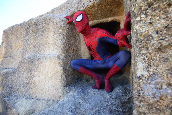"Spider-Man" Burak Soylu in Cappadocia