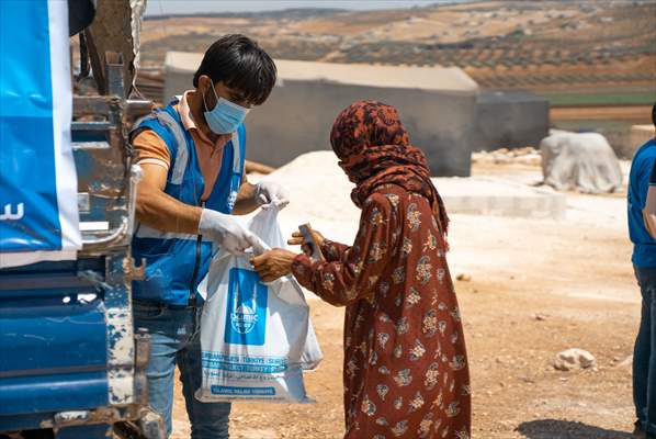 Islamic Relief Türkiye, Suriye'de 80 bin kişiye kurban eti ulaştırdı