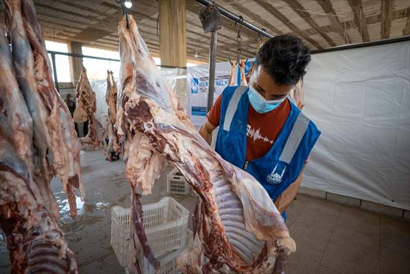 Islamic Relief Türkiye, Suriye'de 80 bin kişiye kurban eti ulaştırdı