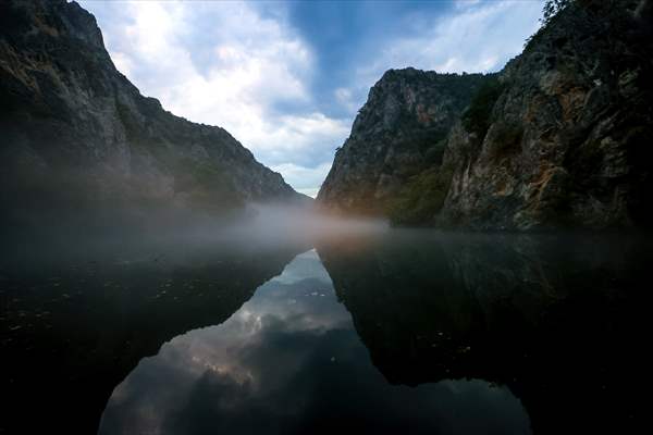Canyon Matka in North Macedonia