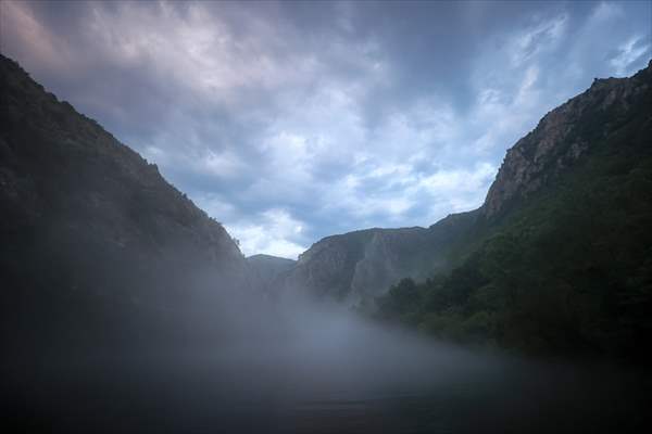 Canyon Matka in North Macedonia