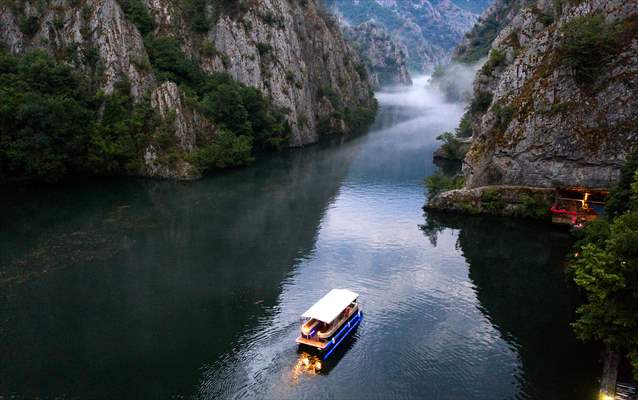 Canyon Matka in North Macedonia