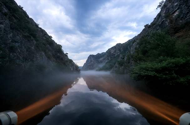 Canyon Matka in North Macedonia