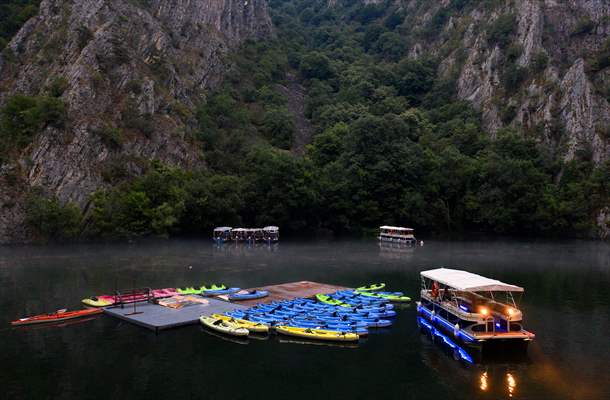 Canyon Matka in North Macedonia