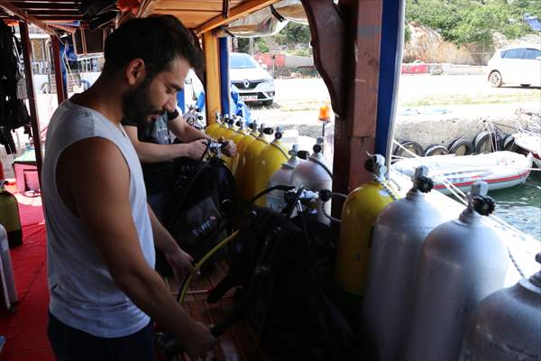 "Saros'un akvaryumu" dalış turizminin ilgi odağı oldu