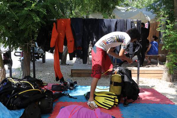 "Saros'un akvaryumu" dalış turizminin ilgi odağı oldu
