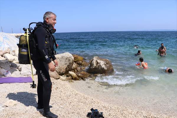 "Saros'un akvaryumu" dalış turizminin ilgi odağı oldu