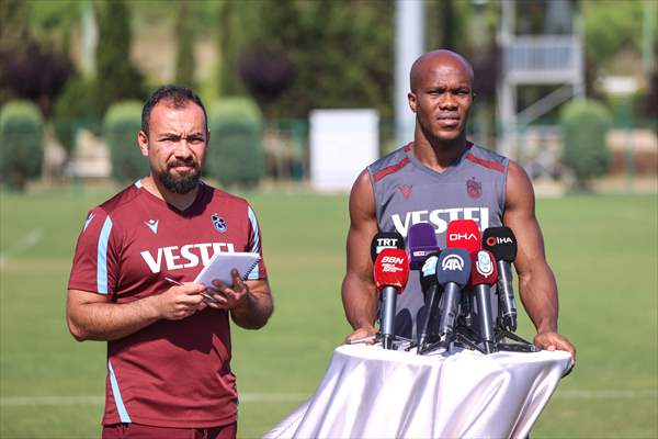 Trabzonspor'un Nijeryalı futbolcusu Nwakaeme'den yeni sezon değerlendirmesi