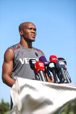 Trabzonspor'un Nijeryalı futbolcusu Nwakaeme'den yeni sezon değerlendirmesi