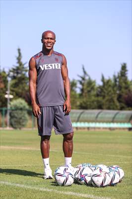 Trabzonspor'un Nijeryalı futbolcusu Nwakaeme'den yeni sezon değerlendirmesi