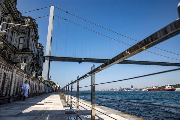 Beylerbeyi Sarayı'nın 113 metrelik rıhtımı ziyarete açıldı
