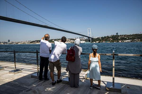 Beylerbeyi Sarayı'nın 113 metrelik rıhtımı ziyarete açıldı