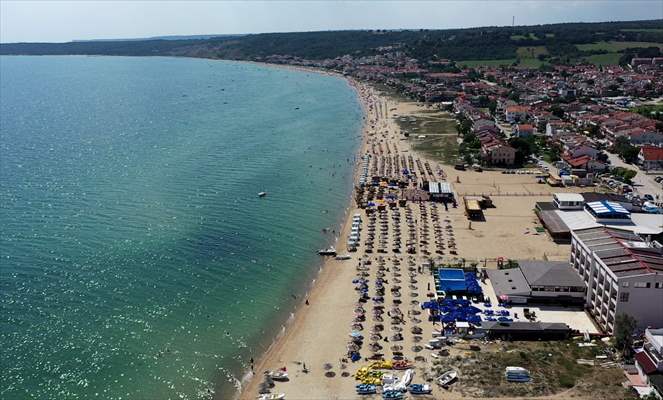 Saros'ta otel ve yazlıklara alternatif tatil: Çadır kampı