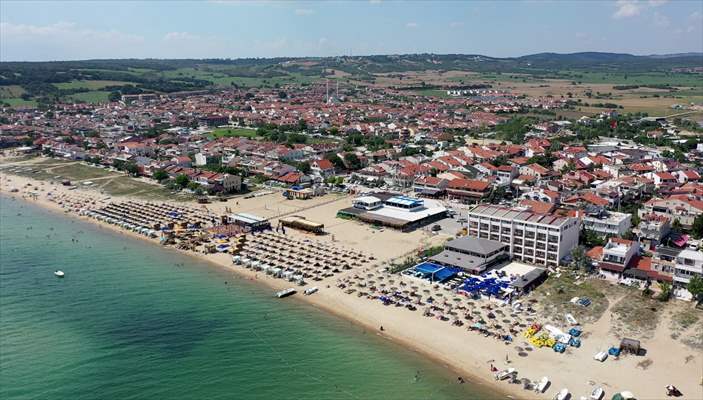 Saros'ta otel ve yazlıklara alternatif tatil: Çadır kampı