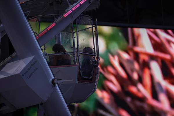 Times Square Ferris wheel opens