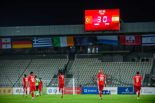 Turkey vs Spain - Amputee Football EURO 2021 finals