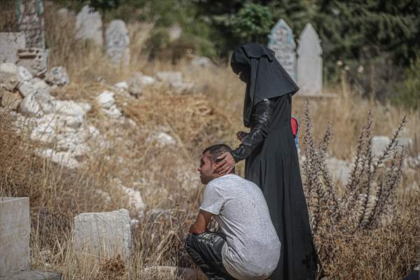 Kindergarten run by a mother who lost her children and husband in Syria