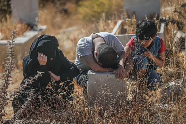 Kindergarten run by a mother who lost her children and husband in Syria